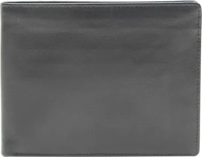 Image de Esquire Cuir porte-monnaie Frankfurt RFID Wallet Black noir