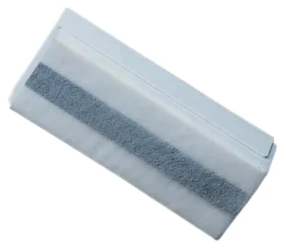 Produktbild von Tafelwischer für Schreibtafeln, 7,5 x 4,5 x 16 cm, weiß