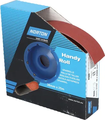 Produktbild von Saint Gobain Norton Clipper Sparrolle R222 38 mmx25 m P320