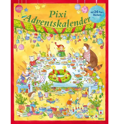 Produktbild von Pixi Adventskalender 2024, m. 27 Buch