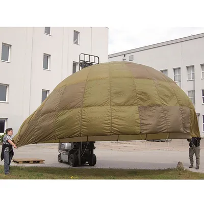 Produktbild von Original NATO Fallschirmkappe aus Nylon, rund, oliv, ca. 8 m Durchmesser