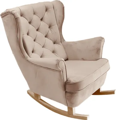 Produktbild von DomoHome Relaxsessel Armlehnensessel Armlehnen Fernsehsessel Loungesessel Polstersessel Couchsessel Armsessel Chair Wohnzimmersessel Ohrensessel | 102x81x95cm | Cappucino_29811