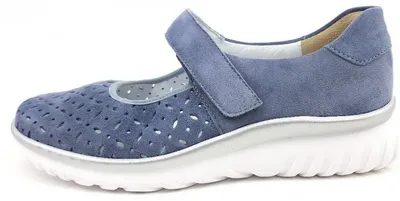 Immagine prodotto di Semler Lena: scarpe da donna, mocassini, pantofole, blu, casual