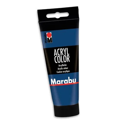 Produktbild von Marabu 12010050053, 100 ml, Blau, Satin, Tube, Wasserfest