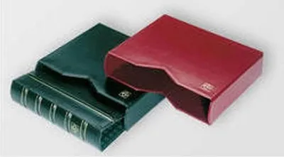 Produktbild von Schutzkassette für Ringbinder OPTIMA, im Classic Design, rot Rot