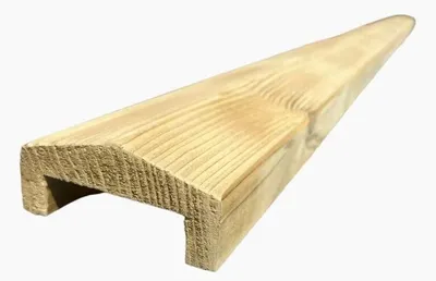 Produktbild von Abdeckleiste für Sichtschutzzaun - 180 cm, 8,8 cm, 4,0 cm