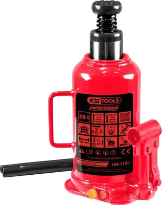 Zdjęcie produktu dla KS-Tools 160.1120 wydajność Hydrauliczny podnośnik do butli, 20000 kg, wysokość podnoszenia: 235-445 mm