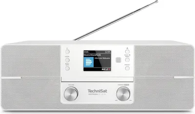 Obrázek produktu pro TechniSat DIGITRADIO 371 CD IR, Digitální, DAB+, UKW, 87,5 - 108 MHz, 174 - 240 MHz, 10 W, TFT