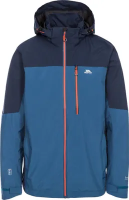 Produktbild von Trespass Herren Outdoorjacke Tappin mit Kapuze, wasserfest TP4745 (L) (Indigo)