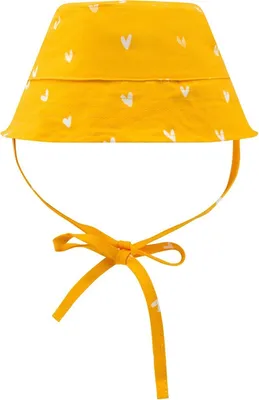 Produktbild von Swim Essentials UV-Sonnenhut, für Babys Mädchen orange mit Herzen Muster 0-12 Monate
