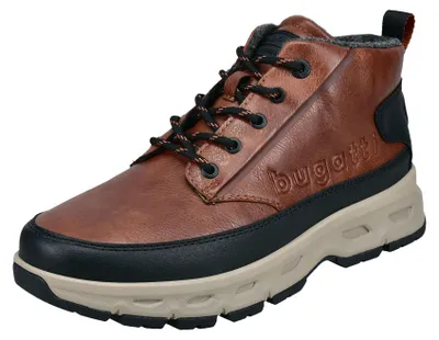 Zdjęcie produktu dla Buty męskie Bugatti, buty, botki, sznurowane, brązowe, do codziennego użytku