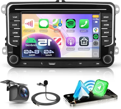 Image de Autoradio Android 15 - Système multimédia - Système de navigation - Système d'infodivertissement