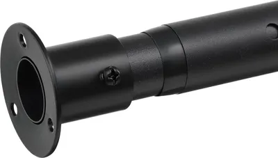 Immagine prodotto di Binario per tende da doccia - Montaggio a parete nero 213 cm