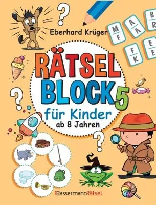 Produktbild von Rätselblock 5 für Kinder ab 8 Jahren