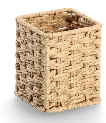 Produktbild von Zeller Stiftehalter Papiergeflecht natur 8.0 x 8.0 10.7 cm