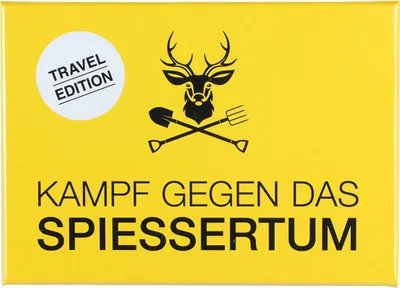 Produktbild von Kampf gegen das Spiessertum - Travel Edition