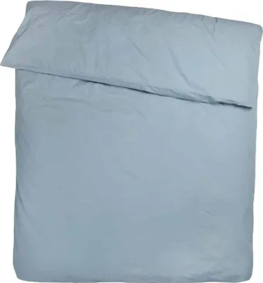 Produktbild von Zoeppritz Perkal-Bettdeckenbezug Easy Farbe atlantic blue Größe 200x200