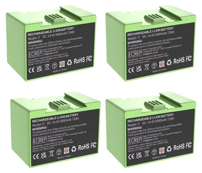 Image de Remplacement de la batterie, capacité de 5 000 mAh, rechargeable, 4BAT