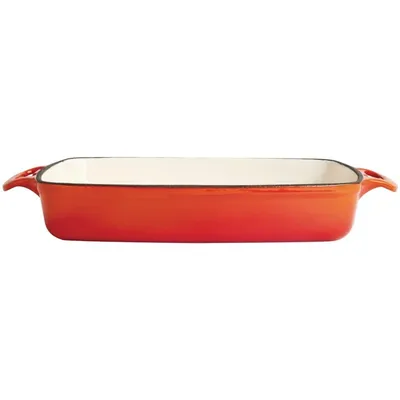 Immagine prodotto di Casseruola rettangolare in ghisa Vogue, arancione, grande