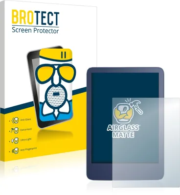 Produktbild von BROTECT Entspiegelungs Schutzglas für Amazon Kindle Reader 2022 / 2024 Schutzfolie Panzer Folie Glas Display Schutz matt