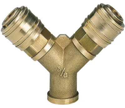 Immagine prodotto di Accessori per compressori Einhell Collettore, 2 attacchi rapidi, R3/8 "IG