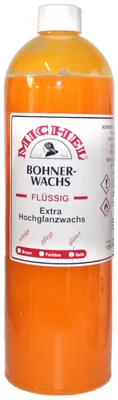 Produktbild von Bohnerwachs gelb 1,0L für Hochglanz Pflege von Holz, Böden, Treppen und Stein