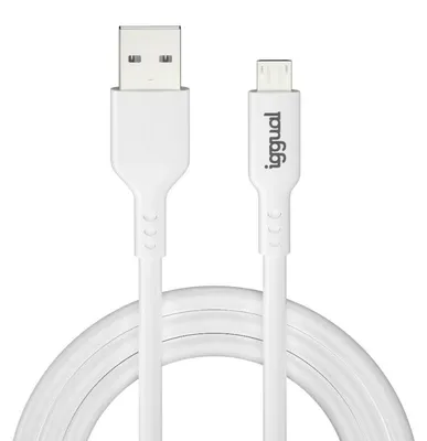 Immagine prodotto di Cavo USB a micro USB IGG316931 1 m Bianco