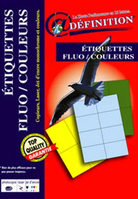 Produktbild von 100 Etiketten 100 Blatt DIN A4 A4 210 X 297 blau