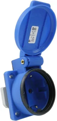 Productafbeelding van Wandcontactdoos 250V 16A IP54 voor Buiten en Binnen