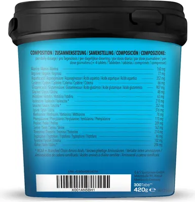 Produktbild von BODYLAB Amino Tabs - 300 Tabletten