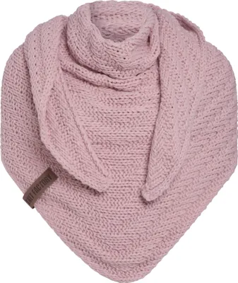 Produktbild von Knit Factory Sally Dreiecksschal - Rosa - 220x85 cm