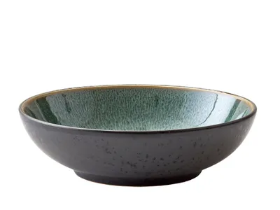 Immagine prodotto di Piatto da pasta Bitz Gastro nero/verde Ø20 cm