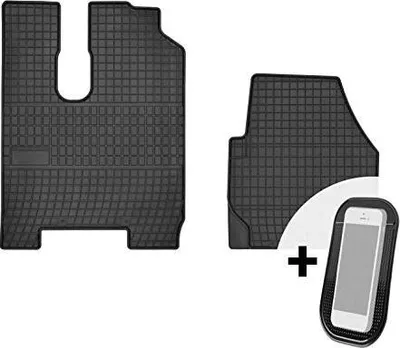 Produktbild von Gummimatten Auto Fußmatten Automatten Passgenau 2-teilig Set - passend für Mercedes-Benz Actros Mp3 S Kabine 2008-2012
