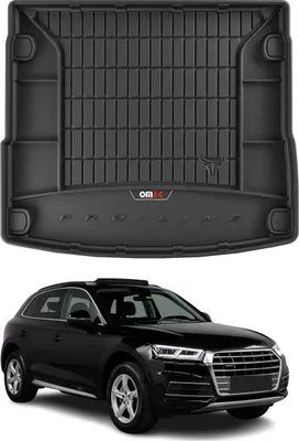 Produktbild von OMAC Gummi Kofferraumwanne für Audi Q5 FY 2017-2024 TPE Laderaumwanne Schwarz