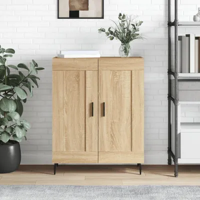 Produktbild von vidaXL Sideboard Sonoma-Eiche 69,5x34x90 cm Holzwerkstoff