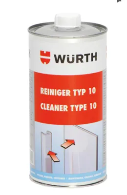 Produktbild von WÜRTH 089210010 Kunststoffreiniger PVC 10-PVC-1LTR [Misc.]