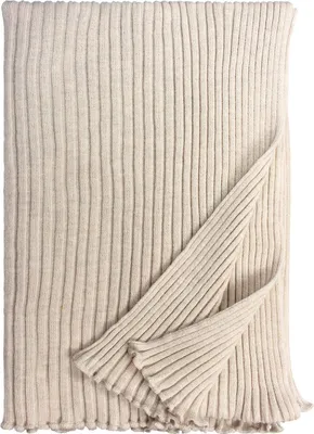 Produktbild von Eagle Products Schal Wollschal Strickschal creme 65 x 180 cm