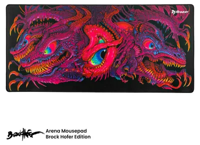 Image de Arozzi Zona Tapis de Souris XL - 90 x 42 cm - Crawling Chaos