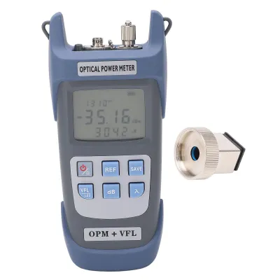 Zdjęcie produktu dla Światłowodowy miernik mocy, 1 MW, 7 długości fal, precyzyjny tester mocy optycznej ze światłem dla technologii komunikacyjnej