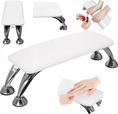 Obrázek produktu pro Opěrka rukou na manikúru do salonu bílá