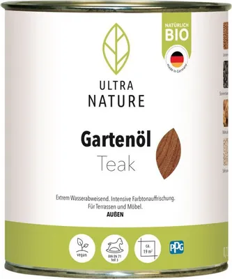 Produktbild von Ultra Nature Garten Öl Teak 0,75 l - 682359