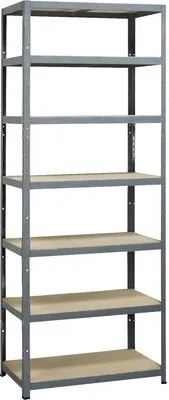 Produktbild von Avasco AVASCO Hochregalschrank L - 222x90x45 cm - grau