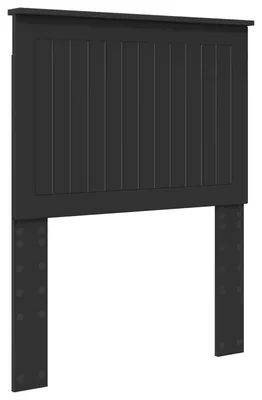 Immagine prodotto di vidaXL Testiera con testiera nera effetto quercia 75 cm materiale a base di legno