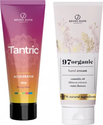 Produktbild von 7suns Tantric Accelerator 250ml + Handcreme 75ml gratis