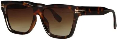 Obrázok produktu pre Spektrum Sonnenbrille Vyhlásenie Štvorcová korytnačka Hnedé sklo Dámske