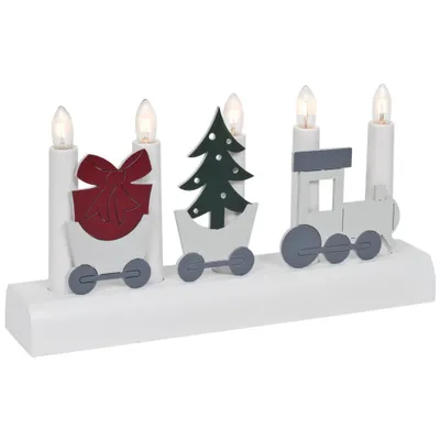 Produktbild von Star Trading Fensterleuchter "Julia", Zug,