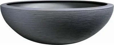 Immagine prodotto di Vaso per piante EDA Graphit Lavabo grigio Grigio Grigio scuro (Ø 59 x 21 cm)