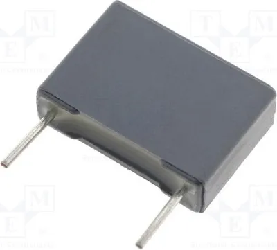 Produktbild von 1x Kondensator: Polyester 100VDC 63VAC 3,3uF Rastermaß: 22,5mm R60EN4330AA30J Pol