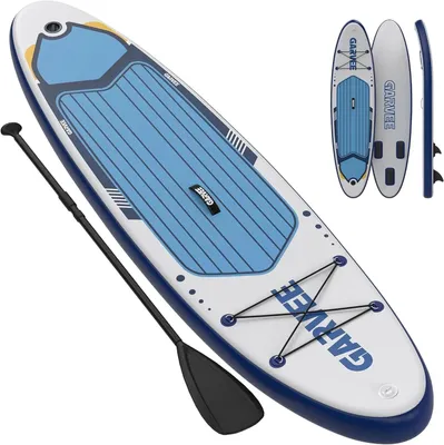 Produktbild von Aufblasbares SUP Board - Stand Up Paddle Board - 320 cm - Rutschfestes EVA-Deck - Kamerahalterung - Zubehör-Set - Für Erwachsene