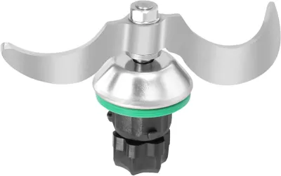 Produktbild von Teigmesser fš¹r Thermomix TM6, TM5, Edelstahl Teigmischmesser, Kein Teig-Rš¹ckstand und Schmutzkontamination, Schnelle Reinigung des Teigmessers